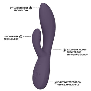 LELO - INA VIBRATORE A SPINTA RABBIT VIOLA