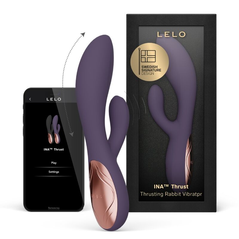 LELO - INA VIBRATORE A SPINTA RABBIT VIOLA