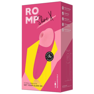 ROMP - SHINE X CLITORAL SUCTION 10 LEVELS PINK