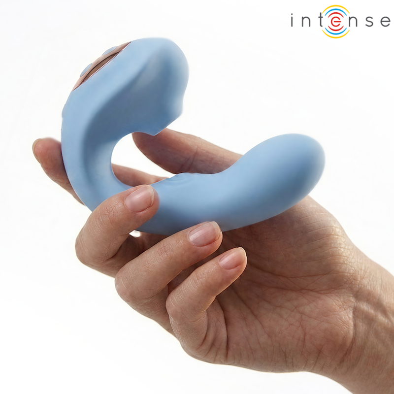 INTENSO - ESTIMULADOR CLITORAL MULTIFUNCIÓN GINA AZUL