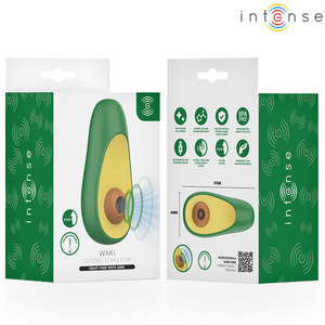 INTENSE - STIMOLATORE CLITORIDEO AD ASPIRAZIONE WAKI AVOCADO
