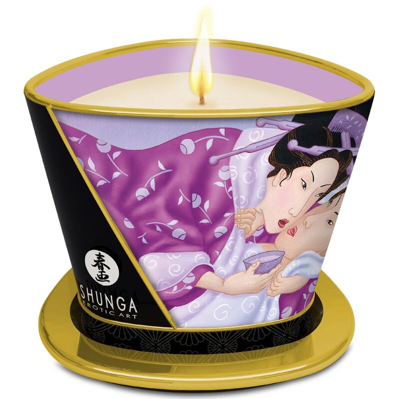 SHUNGA - CANDELA DA MASSAGGIO LAVANDA 170 ML