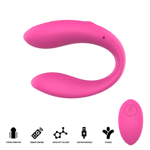 INTENSE - NORA STIMOLATORE VIBRANTE A MORSETTO ROSA