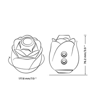 ROMP - ROSE 2.0 SUCCHIA-CLITORIDE A FORMA DI ROSA