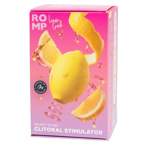 ROMP - LEMON CRUSH PLEASURE AIR STIMOLATORE CLITORIDEO GIALLO