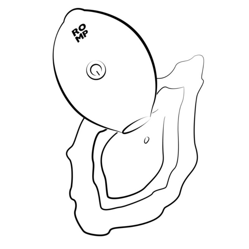 ROMP - LEMON CRUSH PLEASURE AIR STIMOLATORE CLITORIDEO GIALLO