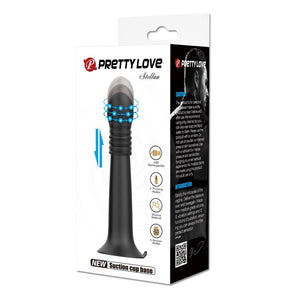 PRETTY LOVE - MASSAGGIATORE ROTANTE E SPINTA RICARICABILE TRAMITE USB STELLA