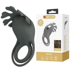 PRETTY LOVE - ANELLO VIBRANTE RICARICABILE CON STIMOLATORE