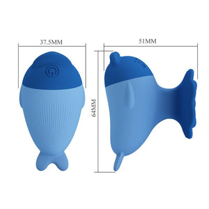 PRETTY LOVE - MINIVIBRADOR RECARGABLE POR USB CON FORMA DE DELFÍN