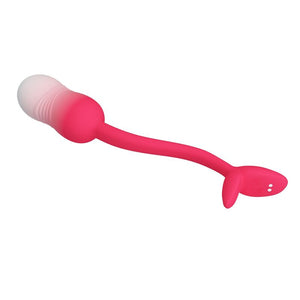 PRETTY LOVE - HUEVO VIBRADOR PULSEN CON CONTROL POR APP, 12 FUNCIONES, RECARGABLE POR USB, ROSA
