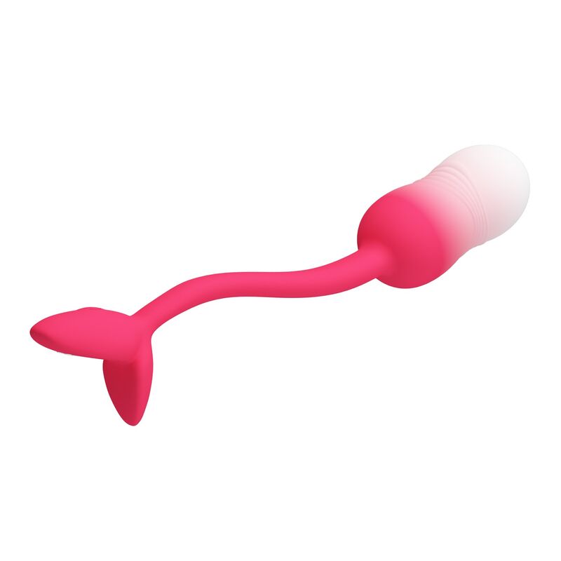 PRETTY LOVE - HUEVO VIBRADOR PULSEN CON CONTROL POR APP, 12 FUNCIONES, RECARGABLE POR USB, ROSA