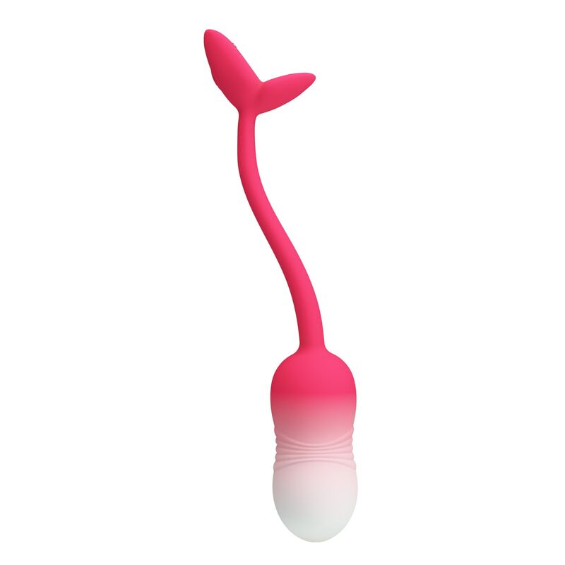 PRETTY LOVE - HUEVO VIBRADOR PULSEN CON CONTROL POR APP, 12 FUNCIONES, RECARGABLE POR USB, ROSA