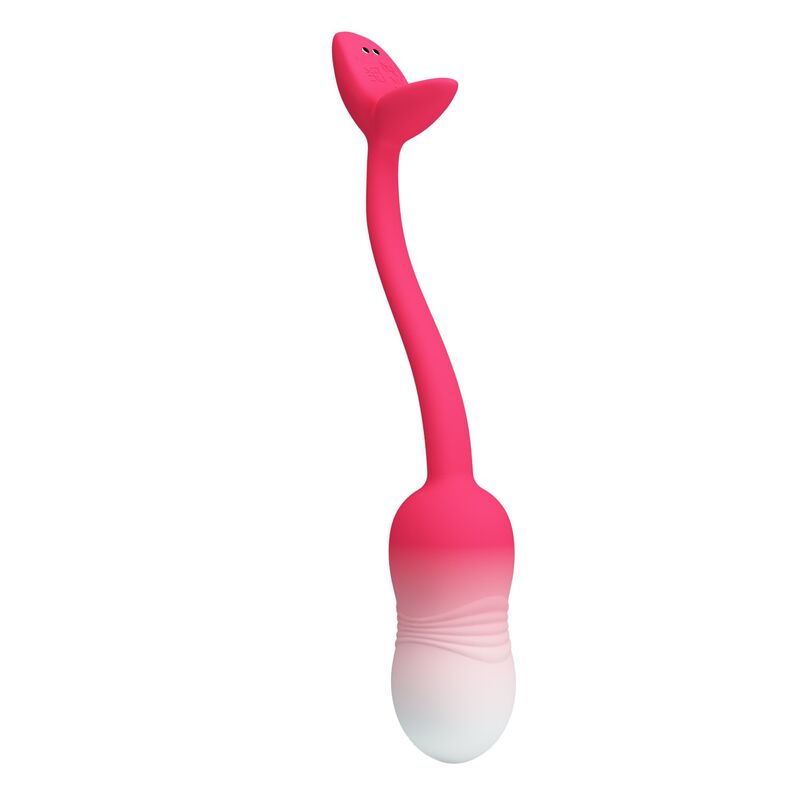 PRETTY LOVE - HUEVO VIBRADOR PULSEN CON CONTROL POR APP, 12 FUNCIONES, RECARGABLE POR USB, ROSA