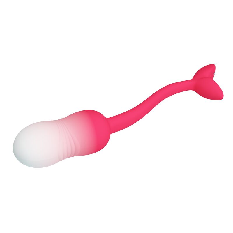 PRETTY LOVE - HUEVO VIBRADOR PULSEN CON CONTROL POR APP, 12 FUNCIONES, RECARGABLE POR USB, ROSA