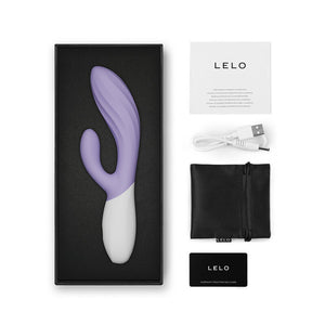 LELO - INA TWIST DOUBLE RABBIT G-SPOT AND CLITORAL VIBRATOR LAVENDER