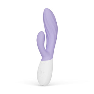 LELO - INA TWIST DOUBLE RABBIT G-SPOT AND CLITORAL VIBRATOR LAVENDER