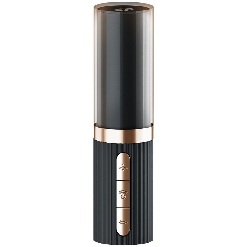 SATISFYER - DEEP KISS WAVE STIMOLATORE CLITORIDEO GRANATO / NERO
