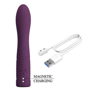 PRETTY LOVE - VIBRATORE A FORMA DI CONIGLIO RICARICABILE OLIVIA CON 10 FUNZIONI
