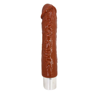 PRETTY LOVE - VIBRATORE PRO REALISTICO 23,5 CM Ø 4,8 CM MARRONE