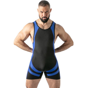 LOCKER GEAR - CANOTTA BLU AD ACCESSO LIBERO S