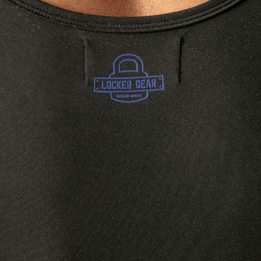 LOCKER GEAR - CANOTTA BLU AD ACCESSO LIBERO S