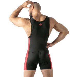 LOCKER GEAR - CANOTTA AD ACCESSO LIBERO ROSSA M