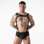 LOCKER GEAR - IMBRACATURA MILITARE COMPLETA ROSSA L/XL
