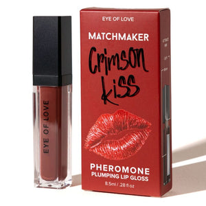 EYE OF LOVE - MATCHMAKER CRIMSON KISS BRILLO DE LABIOS ROJO CON EFECTO VOLUMINIZADOR Y FEROMONAS 8,5 ML