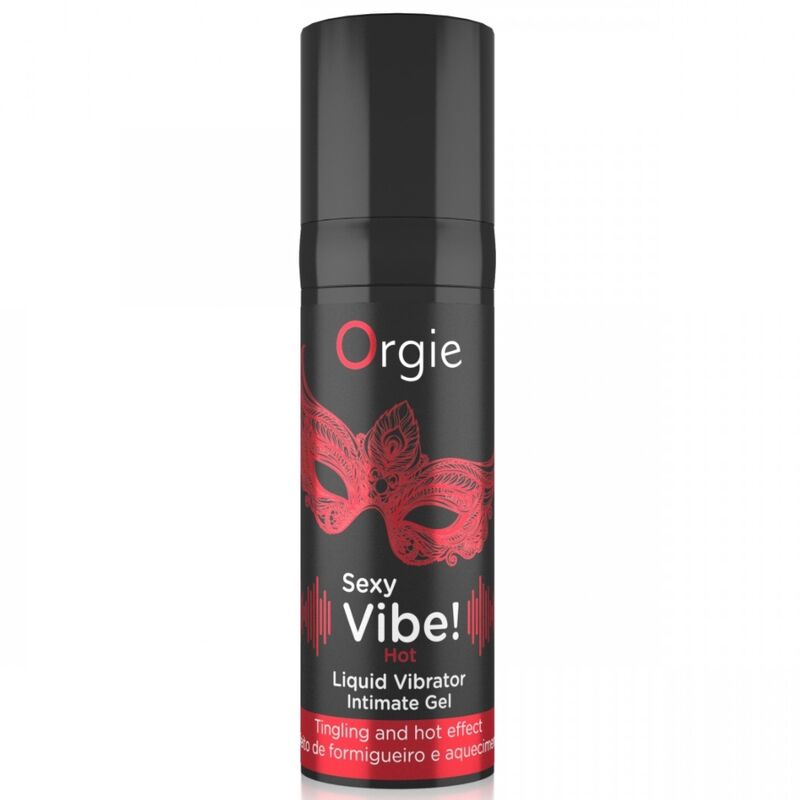 ORGIE - Sexy Vibrations! Líquido cálido de efecto calor para vibrador, 15 ml