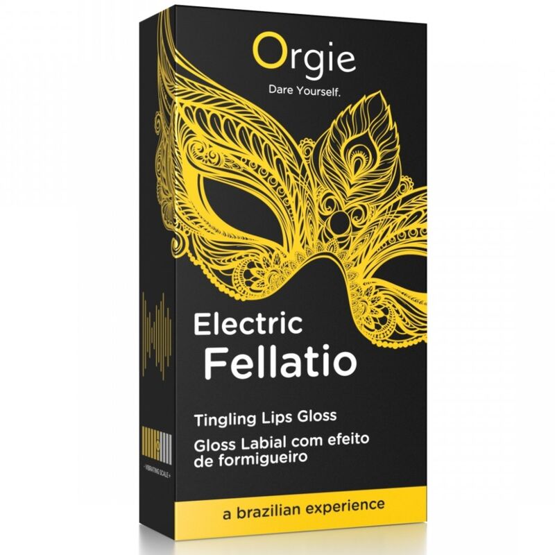 ORGIE - Brillo labial vibrante de efecto hormigueo, 10 ml