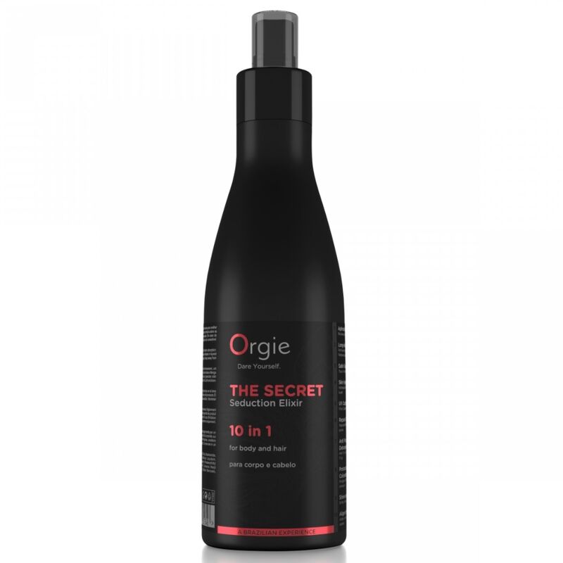 ORGIE - ELIXIR SECRETO DE SEDUCCIÓN 10 EN 1, LOCIÓN PARA CUERPO Y CABELLO 200 ML