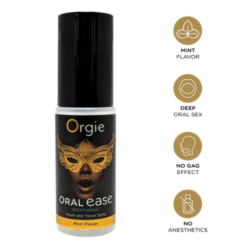 ORGIE - SPRAY PER BOCCA E GOLA ORALE ALLA MENTA 50 ML