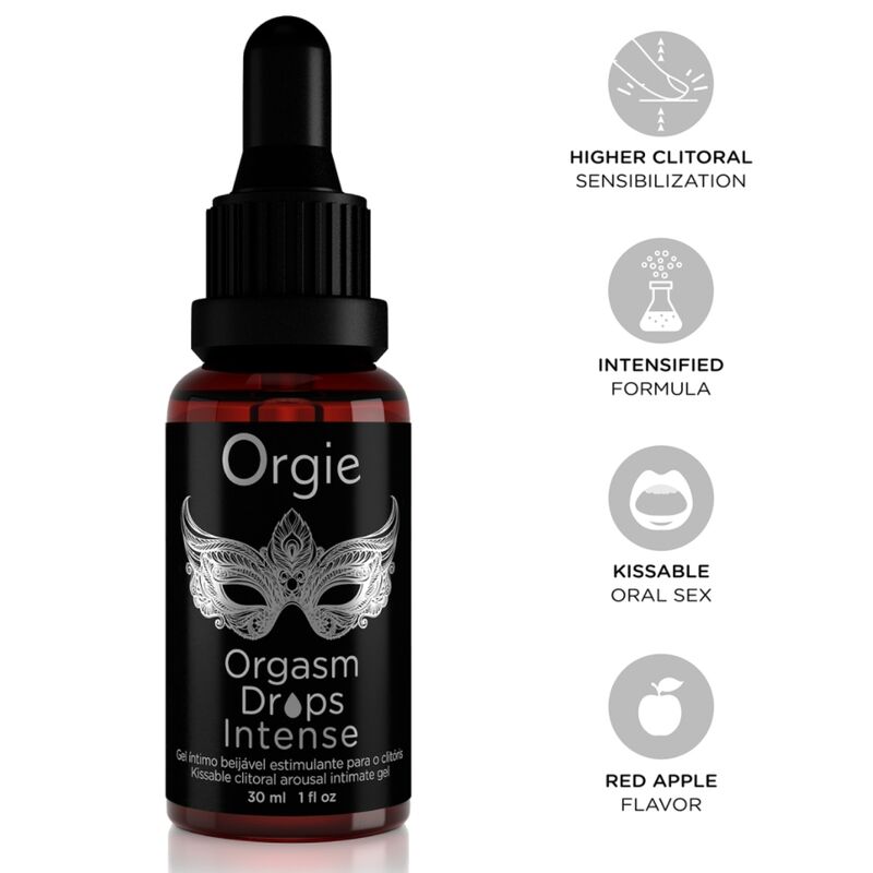 ORGIE - Gotas para el orgasmo y la estimulación intensa del clítoris, 30 ml