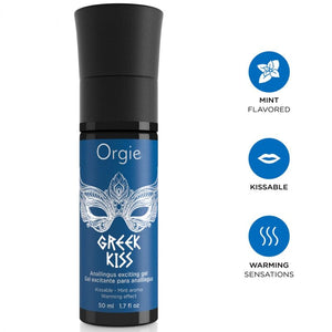 ORGIE - Kig Kiss gel anal estimulante de menta, 50 ml