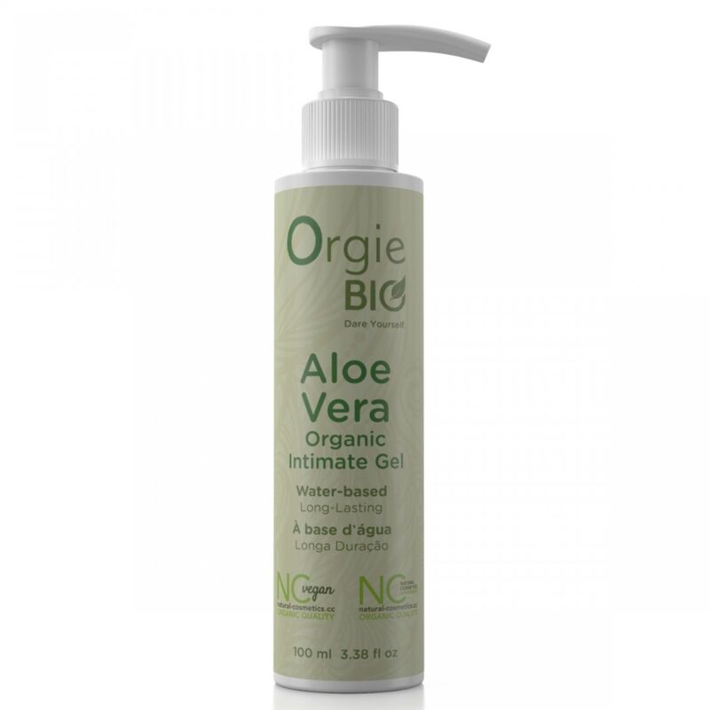 ORGIE - GEL ÍNTIMO ECOLÓGICO DE BASE ACUOSA ALL'ALOE VERA 100 ML