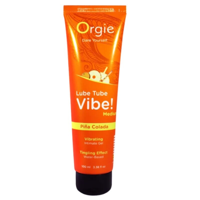 ORGIE - LUBE TUBE VIBE! PIÑA COLADA KISSABLE GEL ÍNTIMO FORMULO MEDIO 100 ML