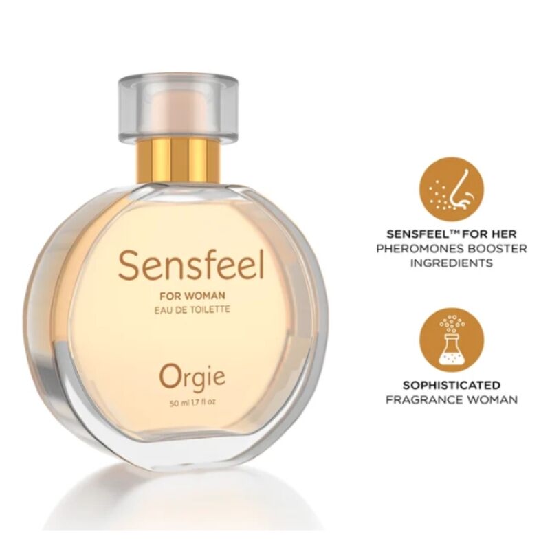 ORGIE - SENSFEEL FOR WOMAN BOOSTER AI FEROMONI EAU DE TOILETTE 50 ML