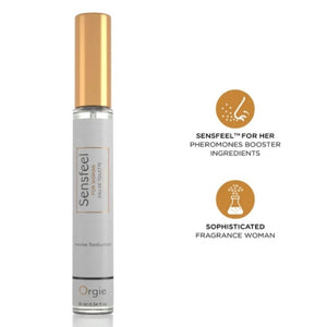 ORGIE - SENSFEEL FOR WOMAN PHOOMONE BOOSTER EAU DE TOILETTE FORMATO VIAGGIO 10 ML