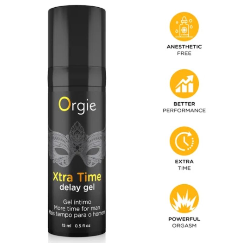 ORGIE - Gel retardante Extra, 15 ml