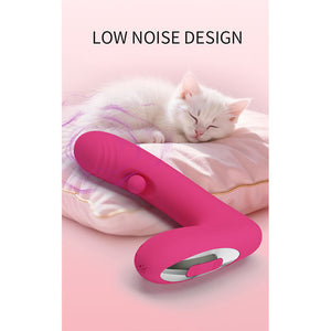 PRETTY LOVE - VIBRATORE RICARICABILE IN SILICONE DUDEN CON 12 MODALITÀ DI VIBRAZIONE E 3 MODALITÀ DI OSCILLAZIONE, ROSA