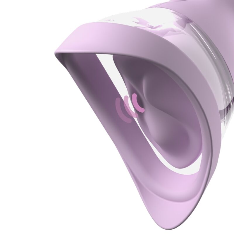 FANTASY FOR HER - VELOURA TOUCH PLEASURE POMP POMPA INTIMA CON ASPIRAZIONE E VIBRAZIONE VIOLA