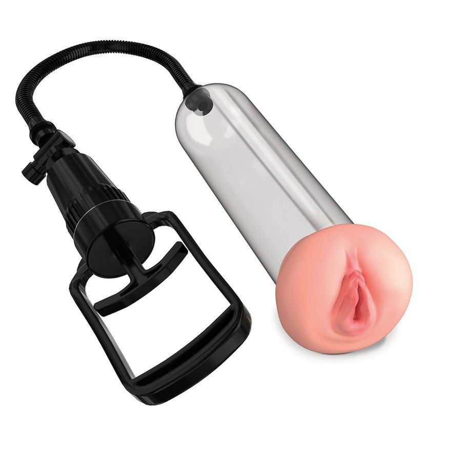 PUMP WORX BOMBA DE ERECCIÓN CON VAGINA PARA PRINCIPIANTES
