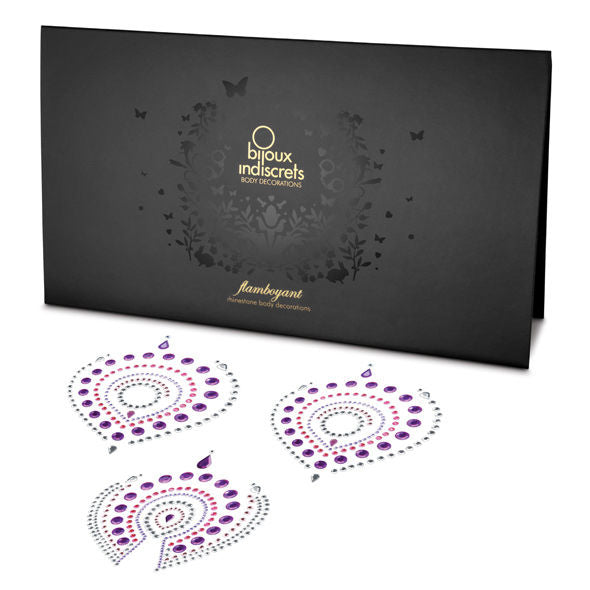 BIJOUX - INDISCRETS FIAMMEGGIANTE LILLA & ROSA