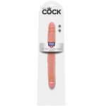 KING COCK - THIN DOUBLE DILDO 30 CM