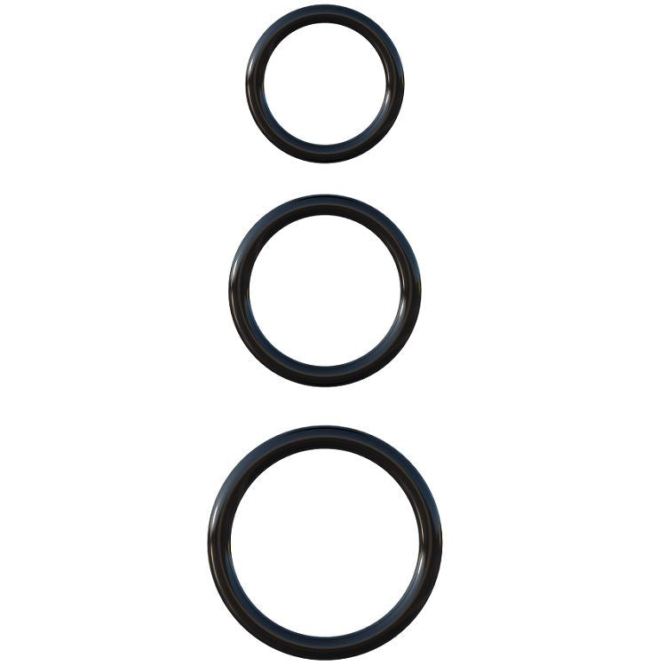 FANTASY C-RINGZ - SET DE 3 ANILLOS DE SILICONA PARA POTENCIAR LA RESISTENCIA
