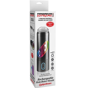 EXTREME TOYZ - ROTATORE MASTURBATORE MASCHILE A BOCCA ROTO BATOR USB