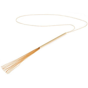 JEWELRY - MAGNIFICENT METAL CHAIN / WHIP NECKLACE