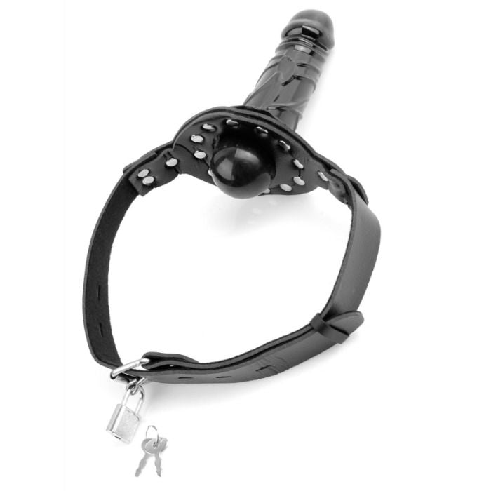 FETISH FANTASY SERIES - BAVAGLINO A PALLA DELUXE CON DILDO