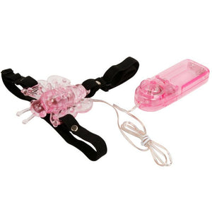 BAILE - ARNÉS CON MARIPOSA VIBRATORIA MULTIVELOCIDAD