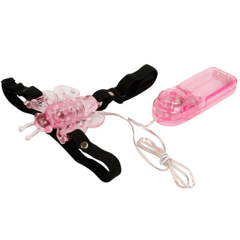 BAILE - ARNÉS CON MARIPOSA VIBRATORIA MULTIVELOCIDAD